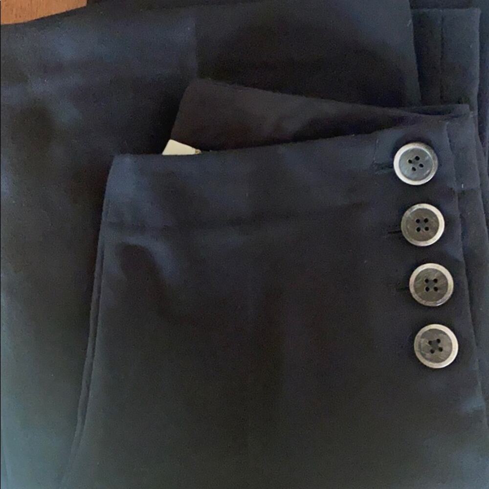 Anthropologie Elevenses Long black slacks